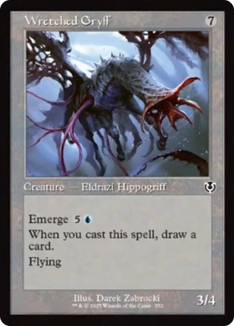 Wretched Gryff (Retro Frame) [Innistrad Remastered] | Shuffle n Cut Hobbies & Games