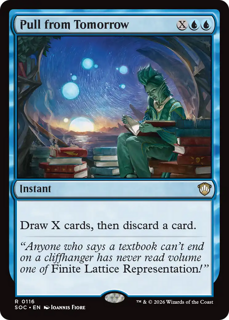 Pull from Tomorrow [Secrets of Strixhaven Commander] | Shuffle n Cut Hobbies & Games