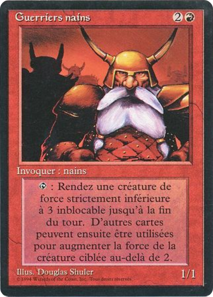 Dwarven Warriors [Foreign Black Border] | Shuffle n Cut Hobbies & Games