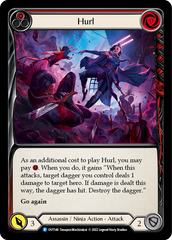 Hurl (Red) [OUT148] (Outsiders) | Shuffle n Cut Hobbies & Games