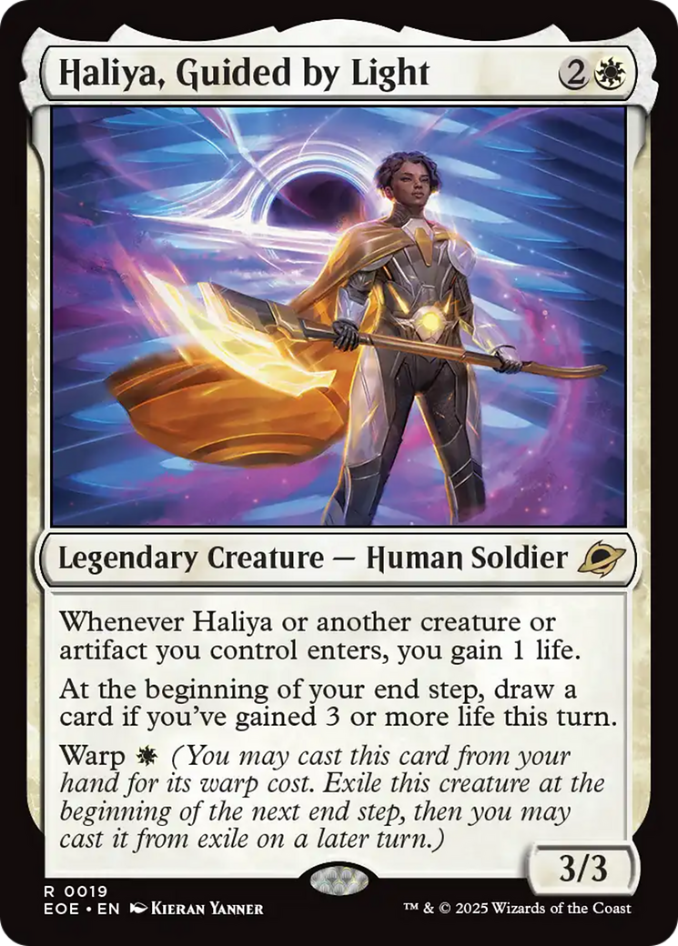Haliya, Guided by Light [Edge of Eternities] | Shuffle n Cut Hobbies & Games
