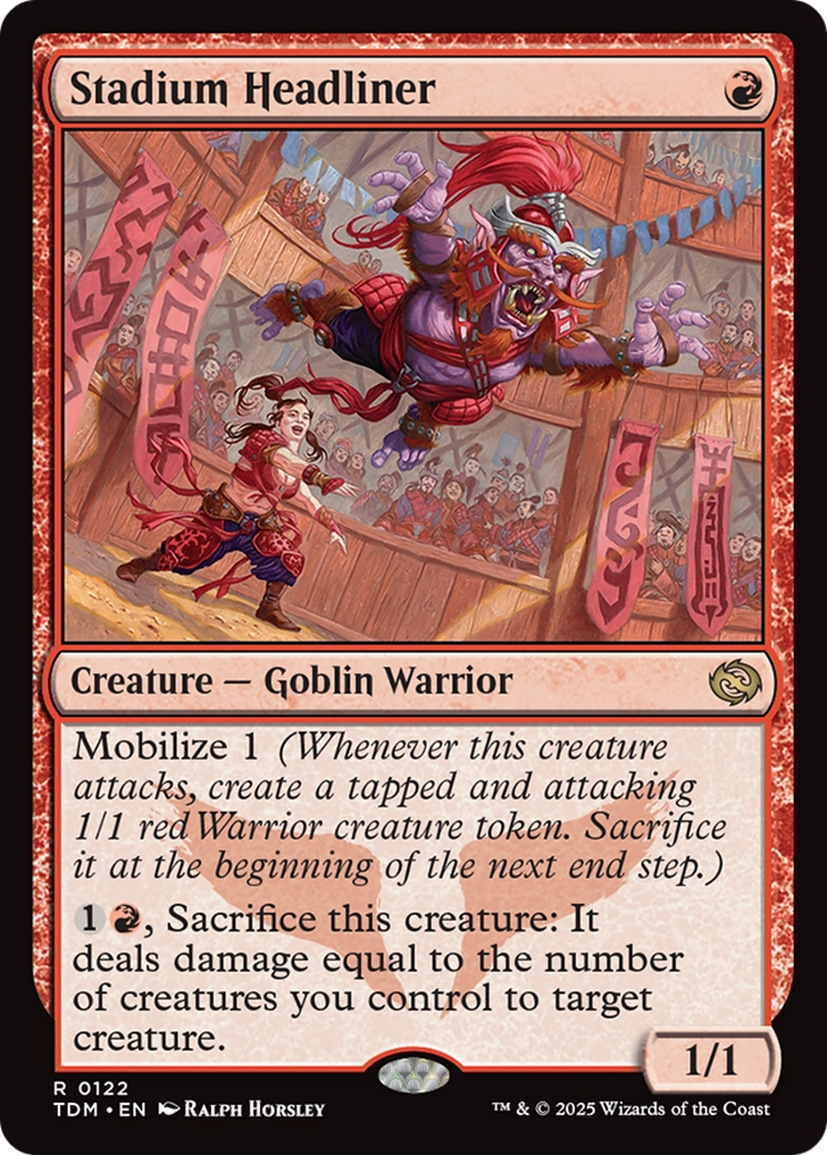 Stadium Headliner [Tarkir: Dragonstorm] | Shuffle n Cut Hobbies & Games