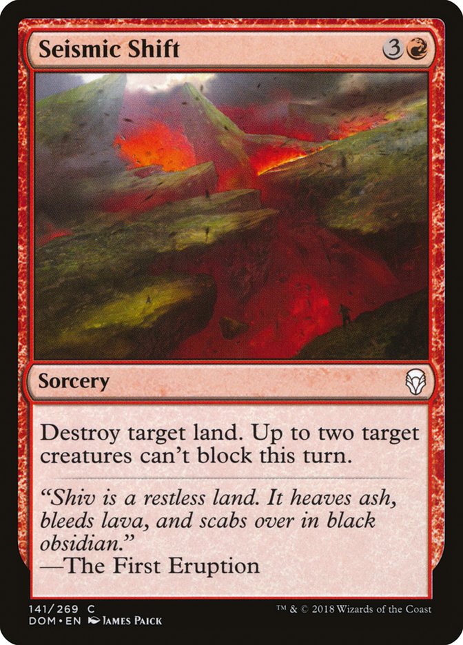 Seismic Shift [Dominaria] | Shuffle n Cut Hobbies & Games