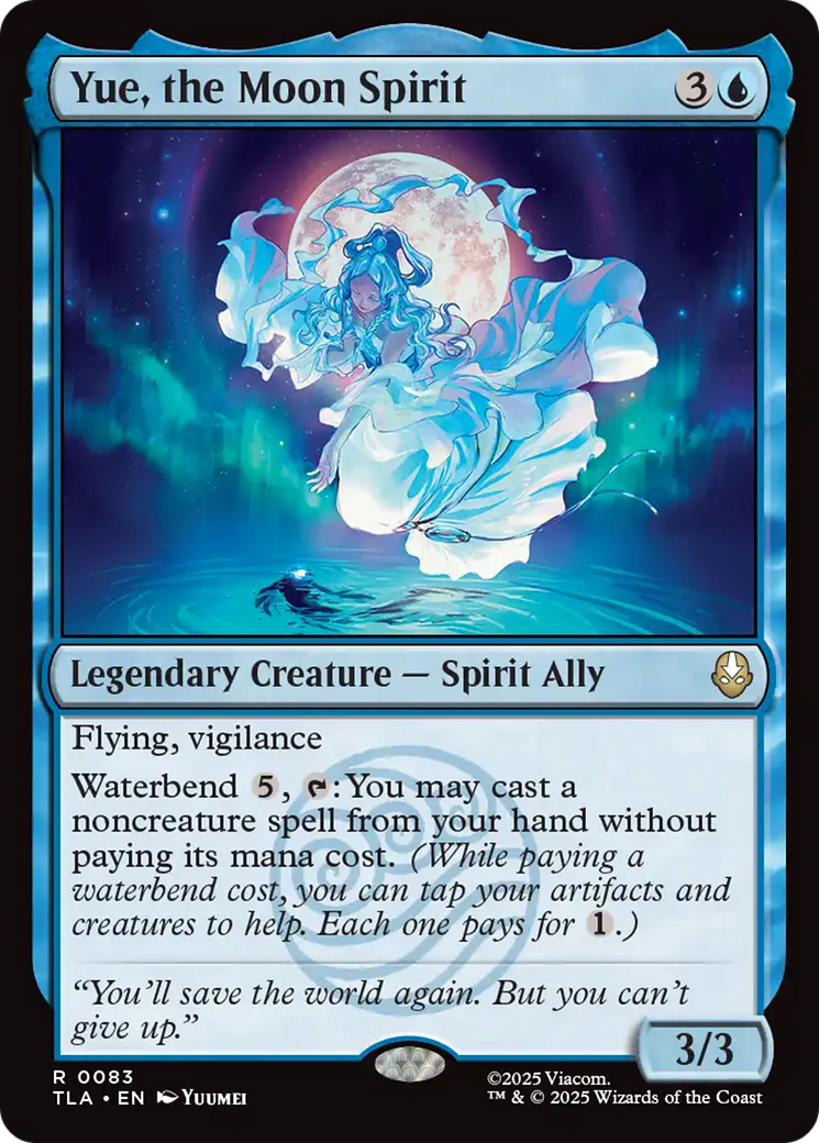 Yue, the Moon Spirit [Avatar: The Last Airbender] | Shuffle n Cut Hobbies & Games