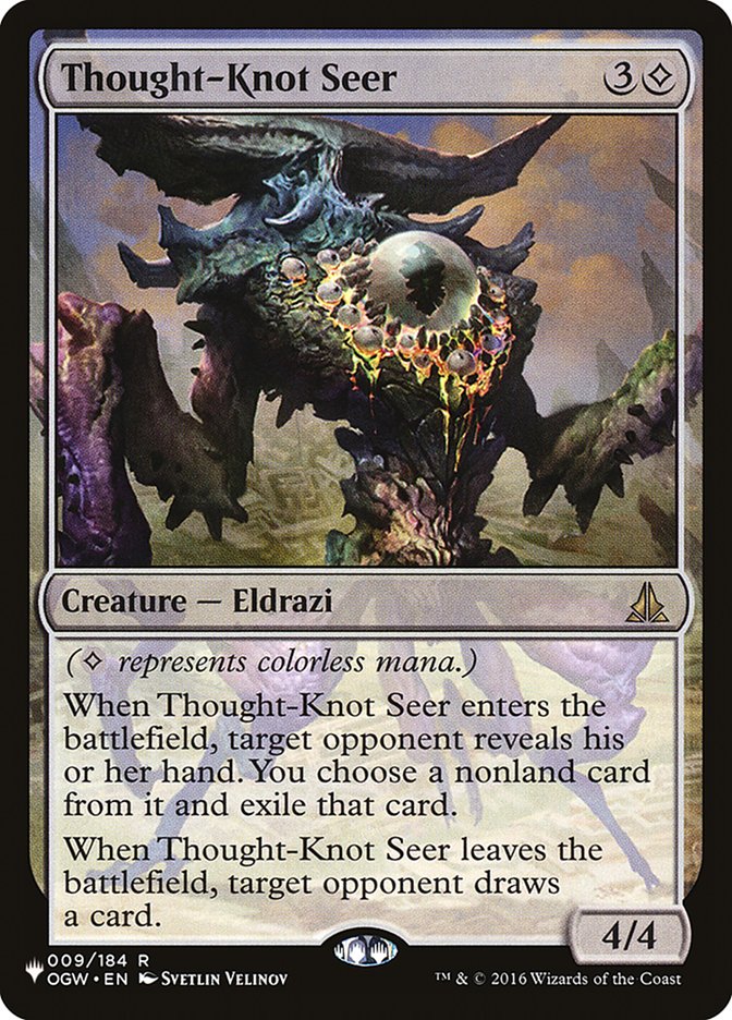 Thought-Knot Seer [The List] | Shuffle n Cut Hobbies & Games