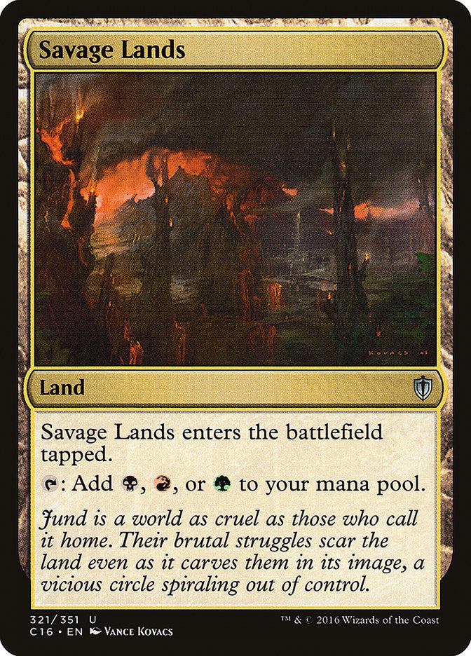 Savage Lands [Commander 2016] | Shuffle n Cut Hobbies & Games