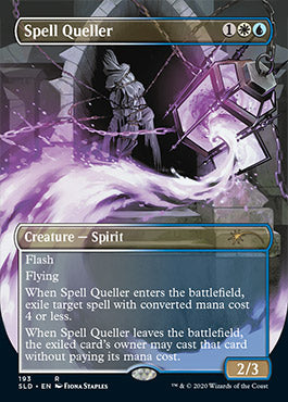 Spell Queller (Borderless) [Secret Lair Drop Series] | Shuffle n Cut Hobbies & Games