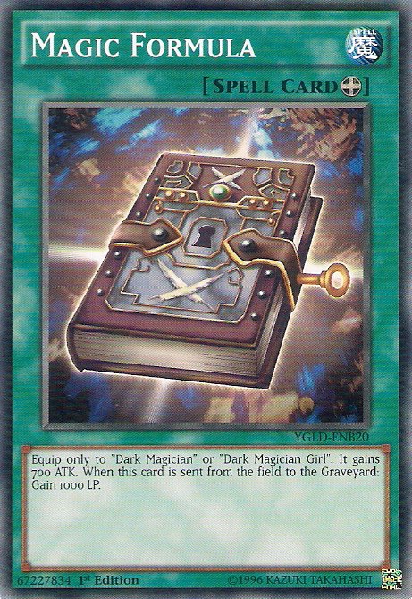 Magic Formula [YGLD-ENB20] Common | Shuffle n Cut Hobbies & Games