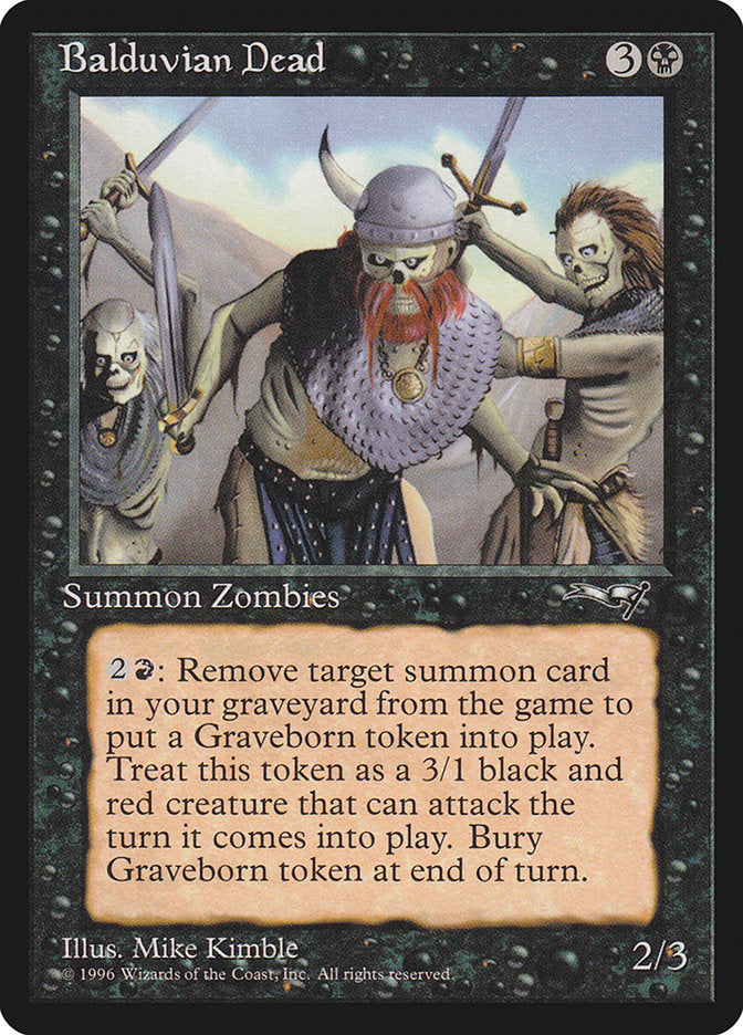 Balduvian Dead [Alliances] | Shuffle n Cut Hobbies & Games