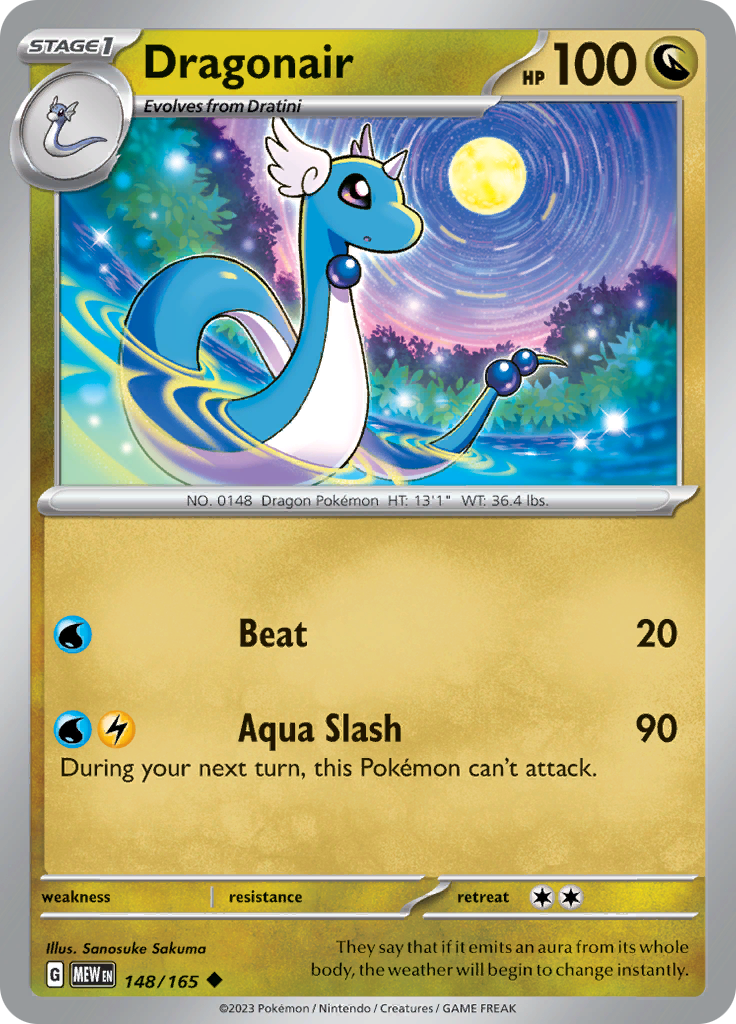 Dragonair (148/165) [Scarlet & Violet 151] | Shuffle n Cut Hobbies & Games
