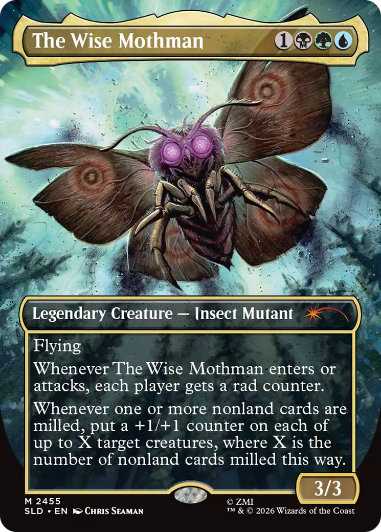 The Wise Mothman [Secret Lair Drop Series] | Shuffle n Cut Hobbies & Games