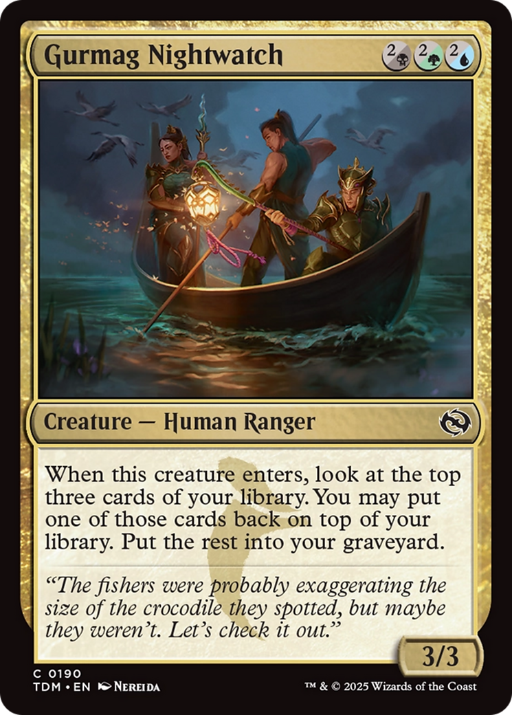 Gurmag Nightwatch [Tarkir: Dragonstorm] | Shuffle n Cut Hobbies & Games