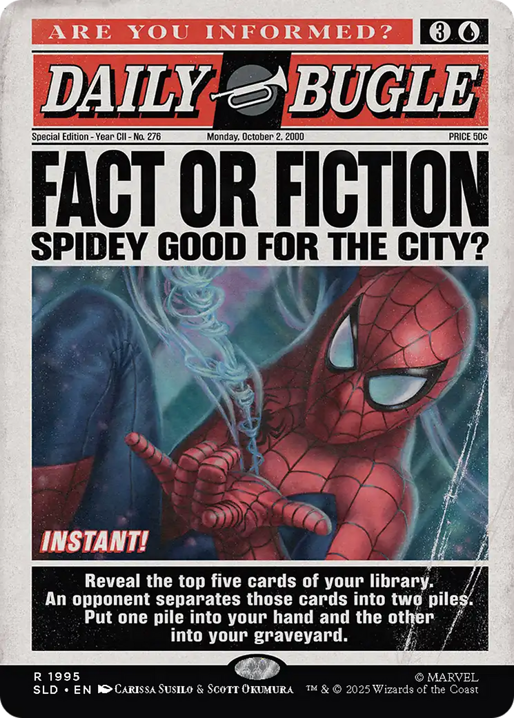 Fact or Fiction (1995) (Rainbow Foil) [Secret Lair Drop Series] | Shuffle n Cut Hobbies & Games