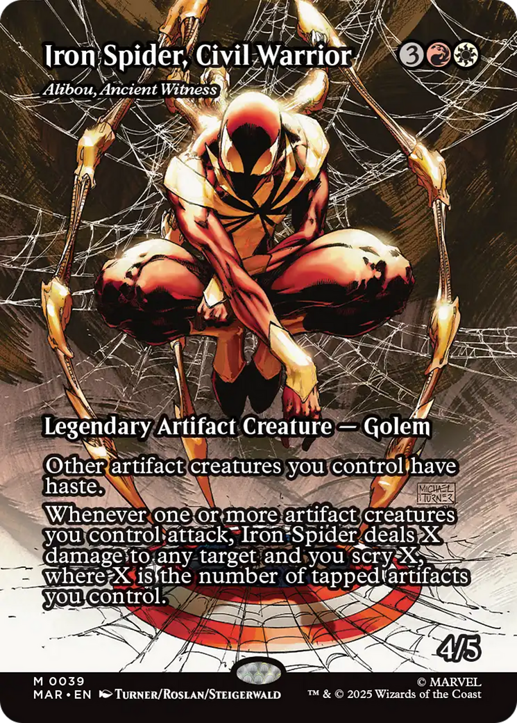 Iron Spider, Civil Warrior - Alibou, Ancient Witness [Marvel's Spider-Man: Eternal-Legal] | Shuffle n Cut Hobbies & Games