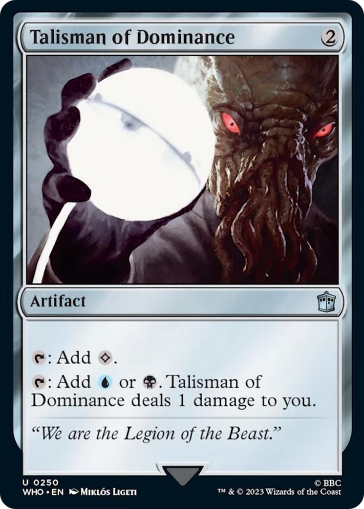 Talisman of Dominance [Doctor Who] | Shuffle n Cut Hobbies & Games