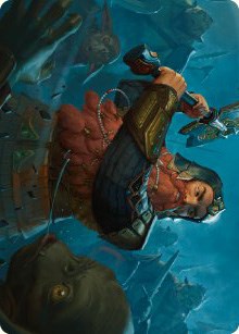 Gimli, Counter of Kills Art Card (10/81) [The Lord of the Rings: Tales of Middle-earth Art Series] | Shuffle n Cut Hobbies & Games