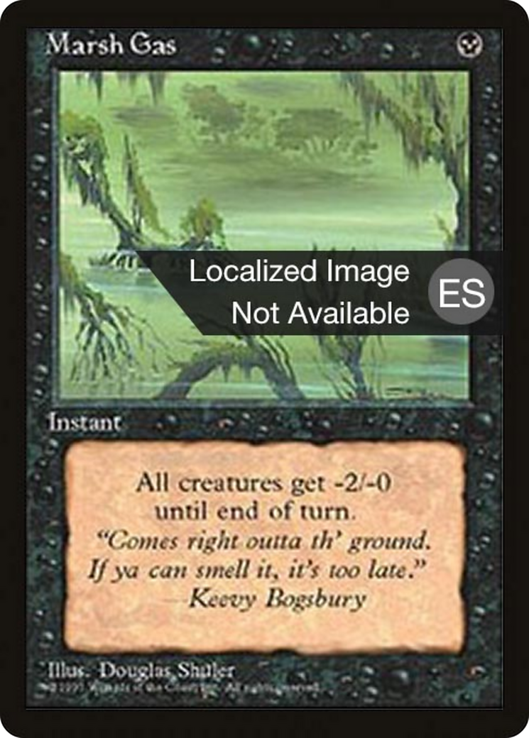 Marsh Gas [Fourth Edition Foreign Black Border] | Shuffle n Cut Hobbies & Games