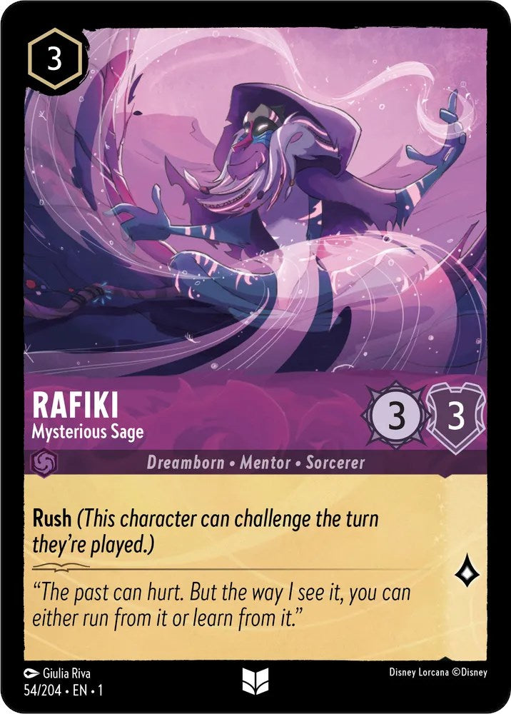 Rafiki - Mysterious Sage (54/204) [The First Chapter] | Shuffle n Cut Hobbies & Games