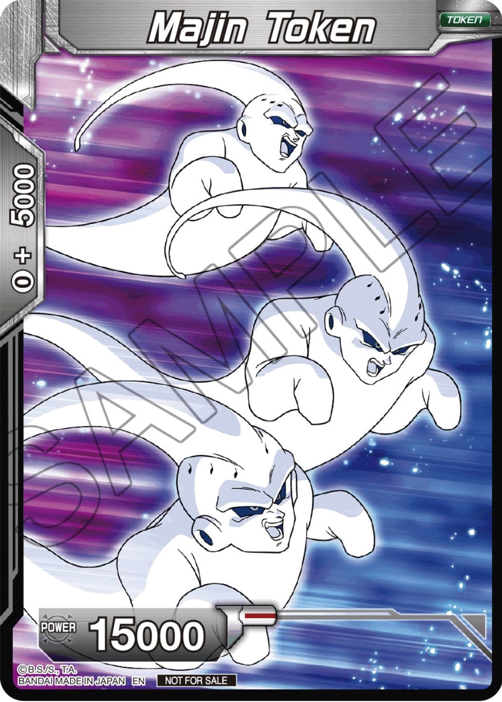Majin Token (Championship Token Card Pack 2023 Vol.1) (Silver Foil) [Tournament Promotion Cards] | Shuffle n Cut Hobbies & Games