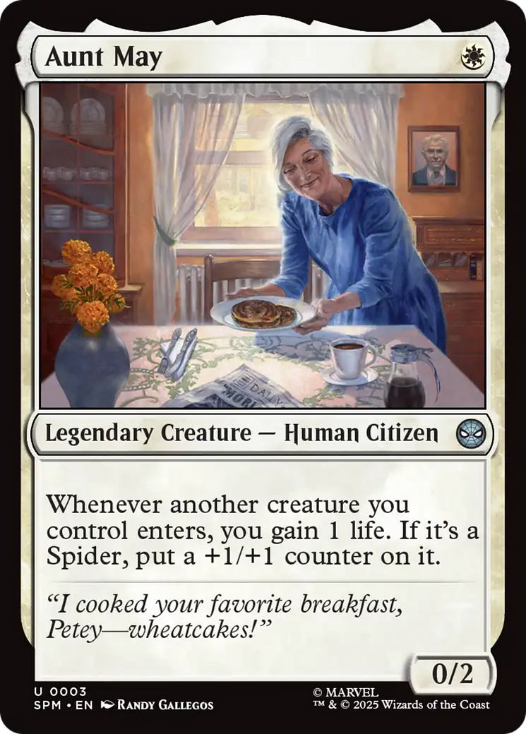 Aunt May [Marvel's Spider-Man] | Shuffle n Cut Hobbies & Games