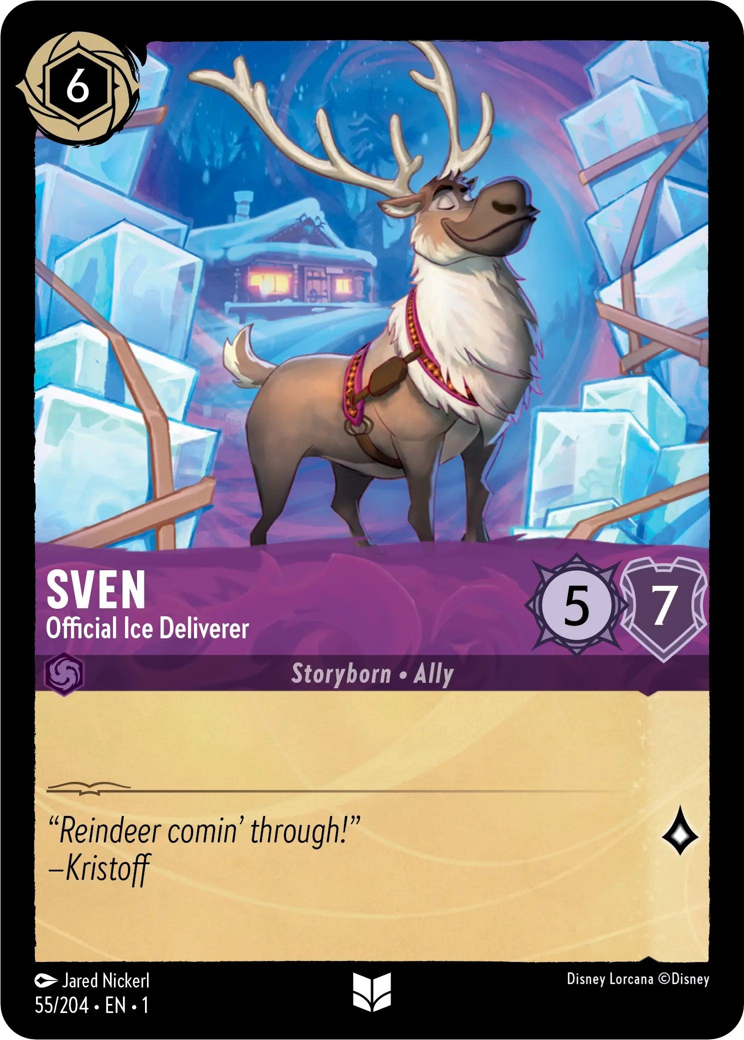Sven - Official Ice Deliverer (55/204) [The First Chapter] | Shuffle n Cut Hobbies & Games