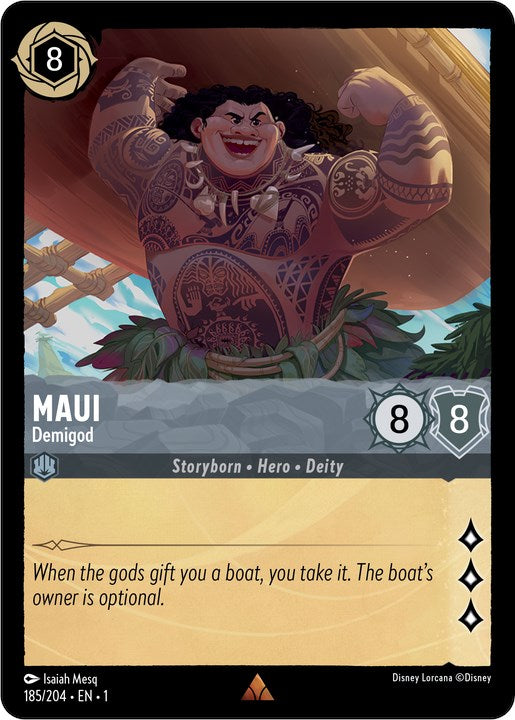 Maui - Demigod (185/204) [The First Chapter] | Shuffle n Cut Hobbies & Games