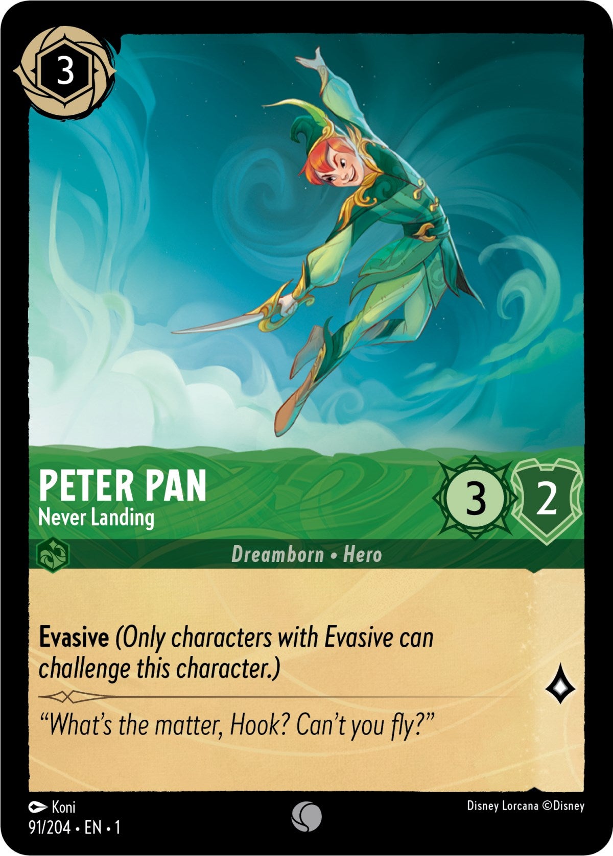 Peter Pan - Never Landing (91/204) [The First Chapter] | Shuffle n Cut Hobbies & Games