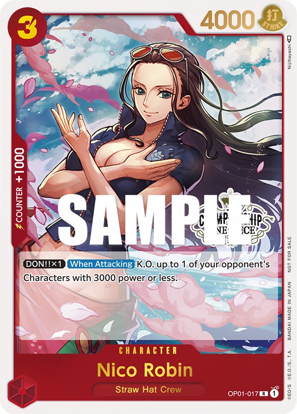 Nico Robin (Store Championship Participation Pack) [One Piece Promotion Cards] | Shuffle n Cut Hobbies & Games
