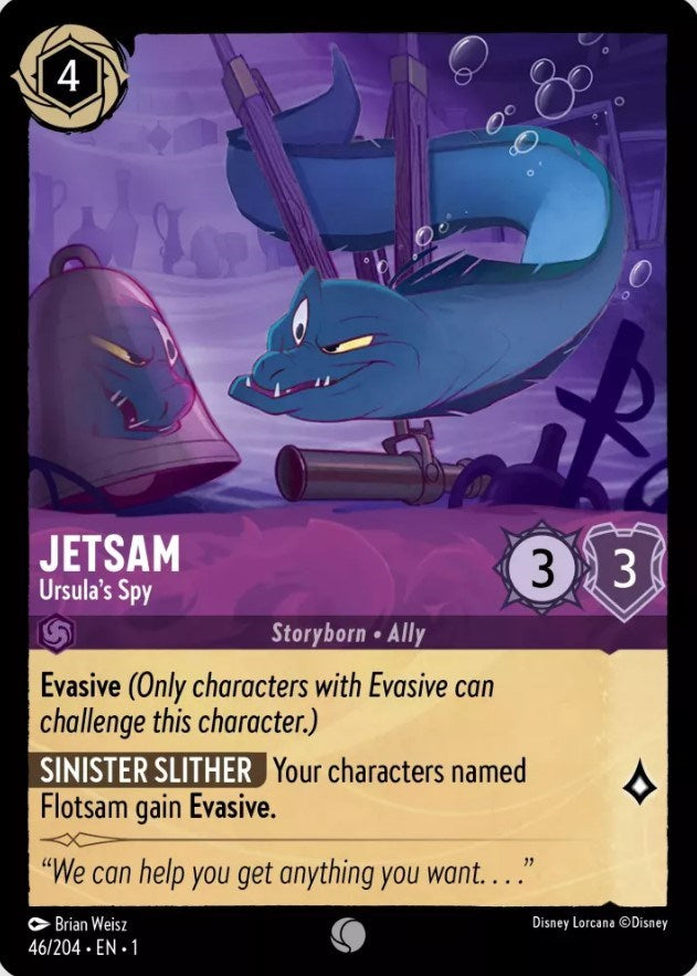 Jetsam - Ursula's Spy (46/204) [The First Chapter] | Shuffle n Cut Hobbies & Games