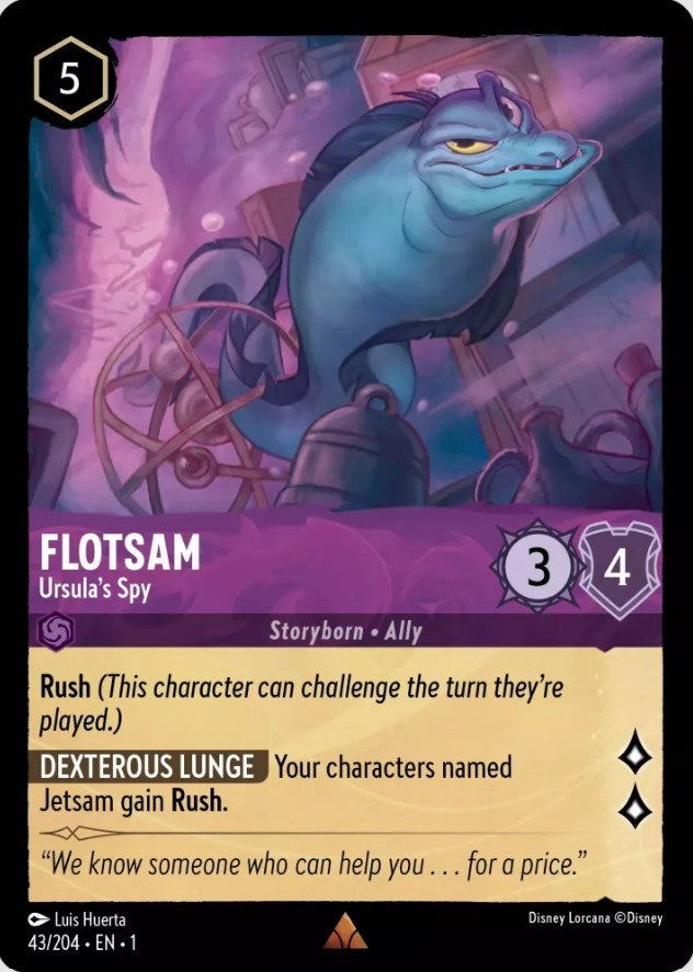 Flotsam - Ursula's Spy (43/204) [The First Chapter] | Shuffle n Cut Hobbies & Games