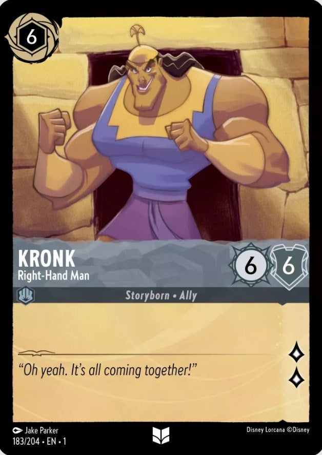 Kronk - Right-Hand Man (183/204) [The First Chapter] | Shuffle n Cut Hobbies & Games