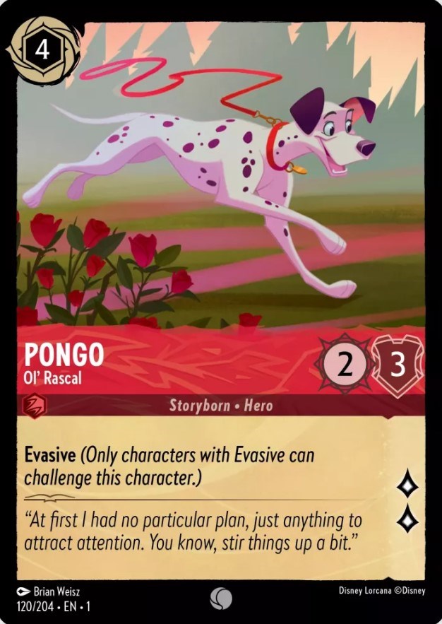 Pongo - Ol' Rascal (120/204) [The First Chapter] | Shuffle n Cut Hobbies & Games