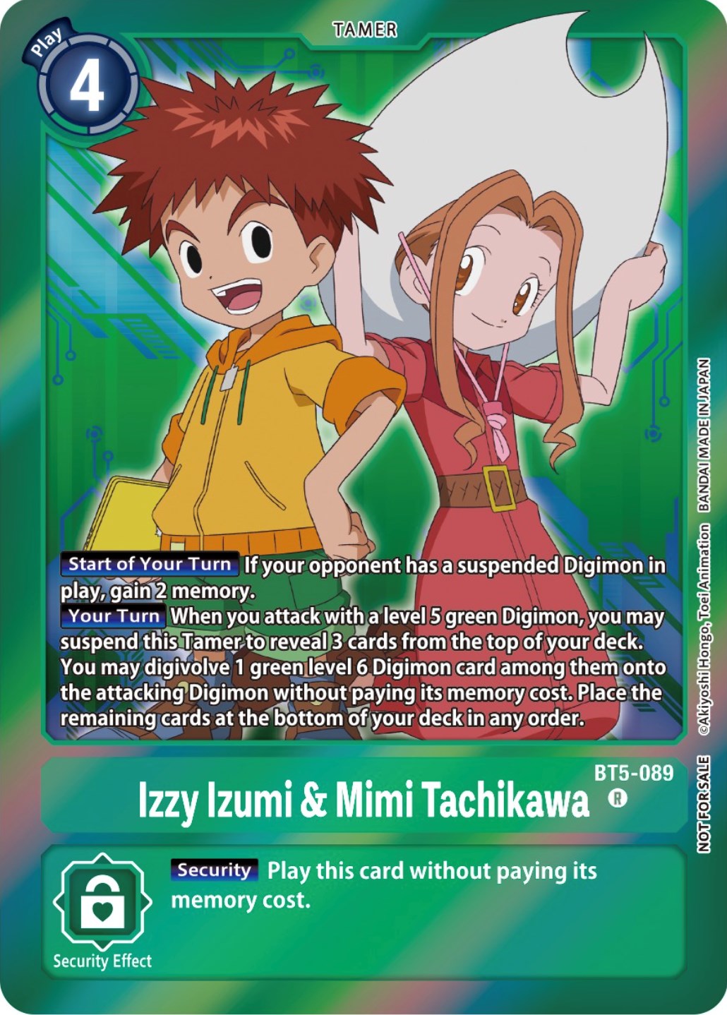 Izzy Izumi & Mimi Tachikawa [BT5-089] (Event Pack 5) [Battle of Omni Promos] | Shuffle n Cut Hobbies & Games