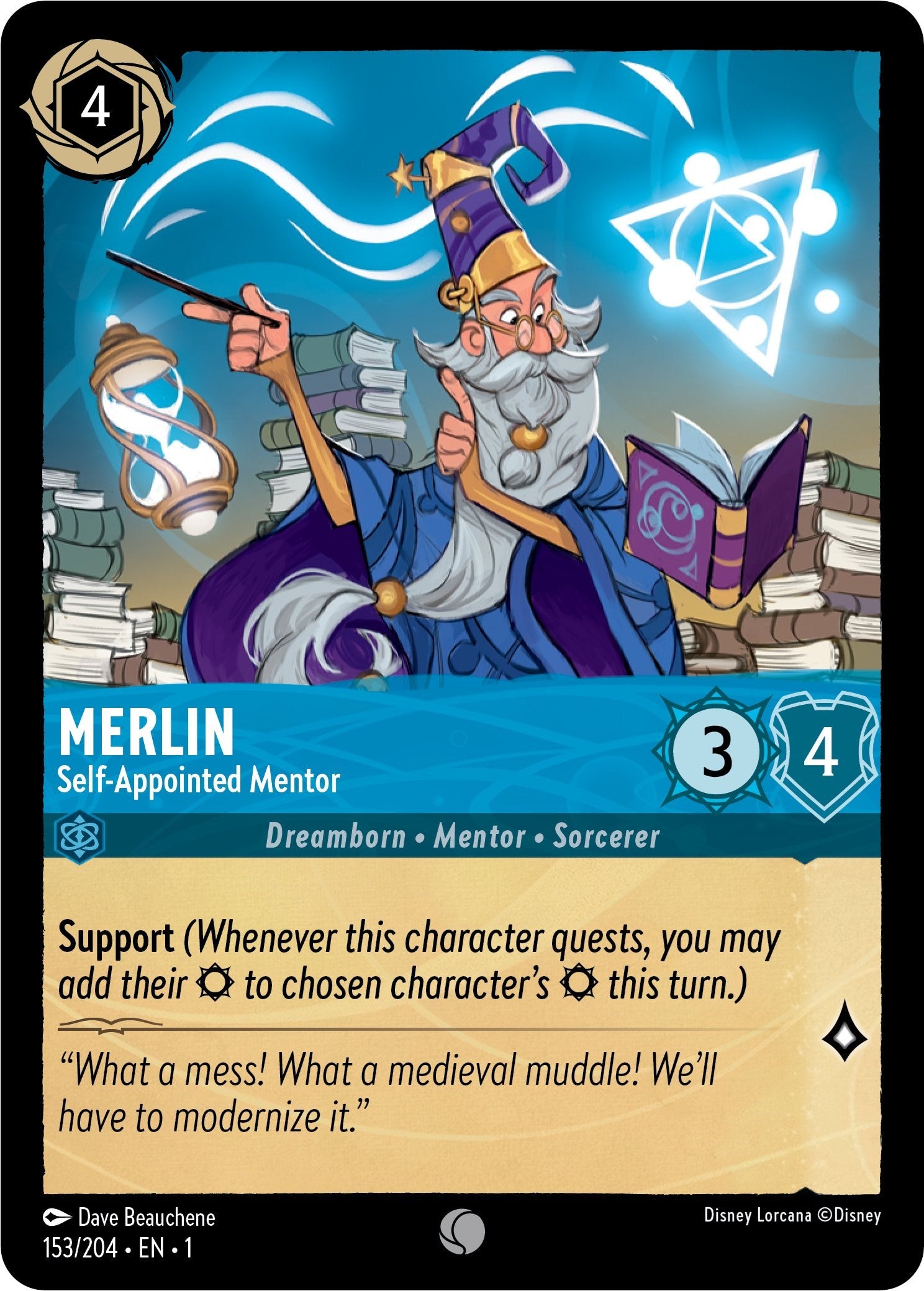 Merlin - Self-Appointed Mentor (153/204) [The First Chapter] | Shuffle n Cut Hobbies & Games