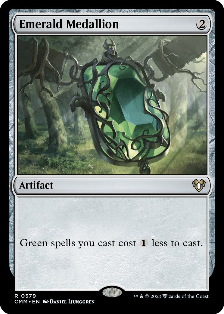 Emerald Medallion [Commander Masters] | Shuffle n Cut Hobbies & Games
