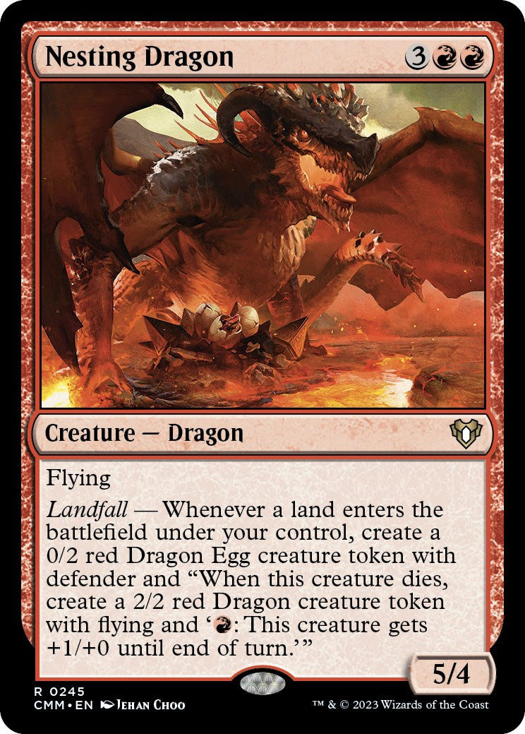 Nesting Dragon [Commander Masters] | Shuffle n Cut Hobbies & Games
