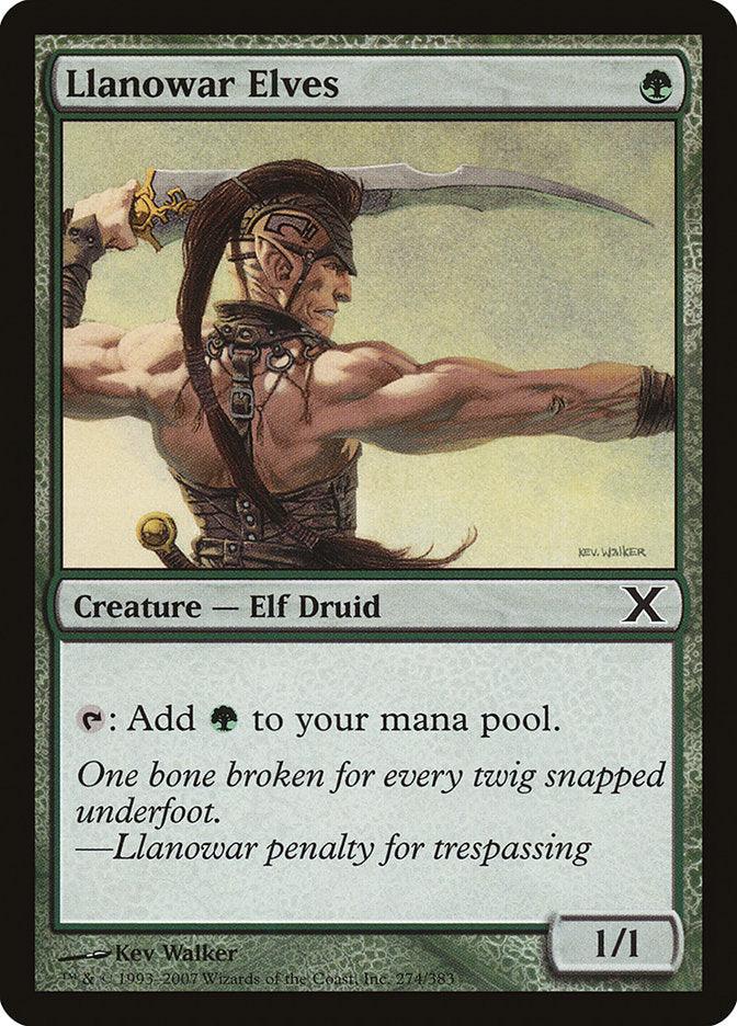 Llanowar Elves [Tenth Edition] | Shuffle n Cut Hobbies & Games