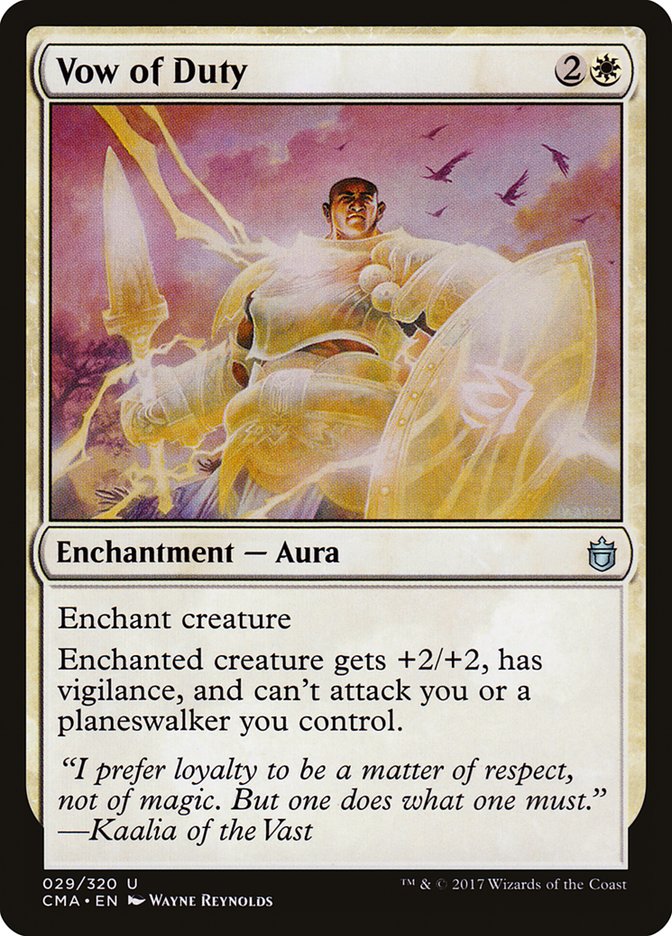 Vow of Duty [Commander Anthology] | Shuffle n Cut Hobbies & Games