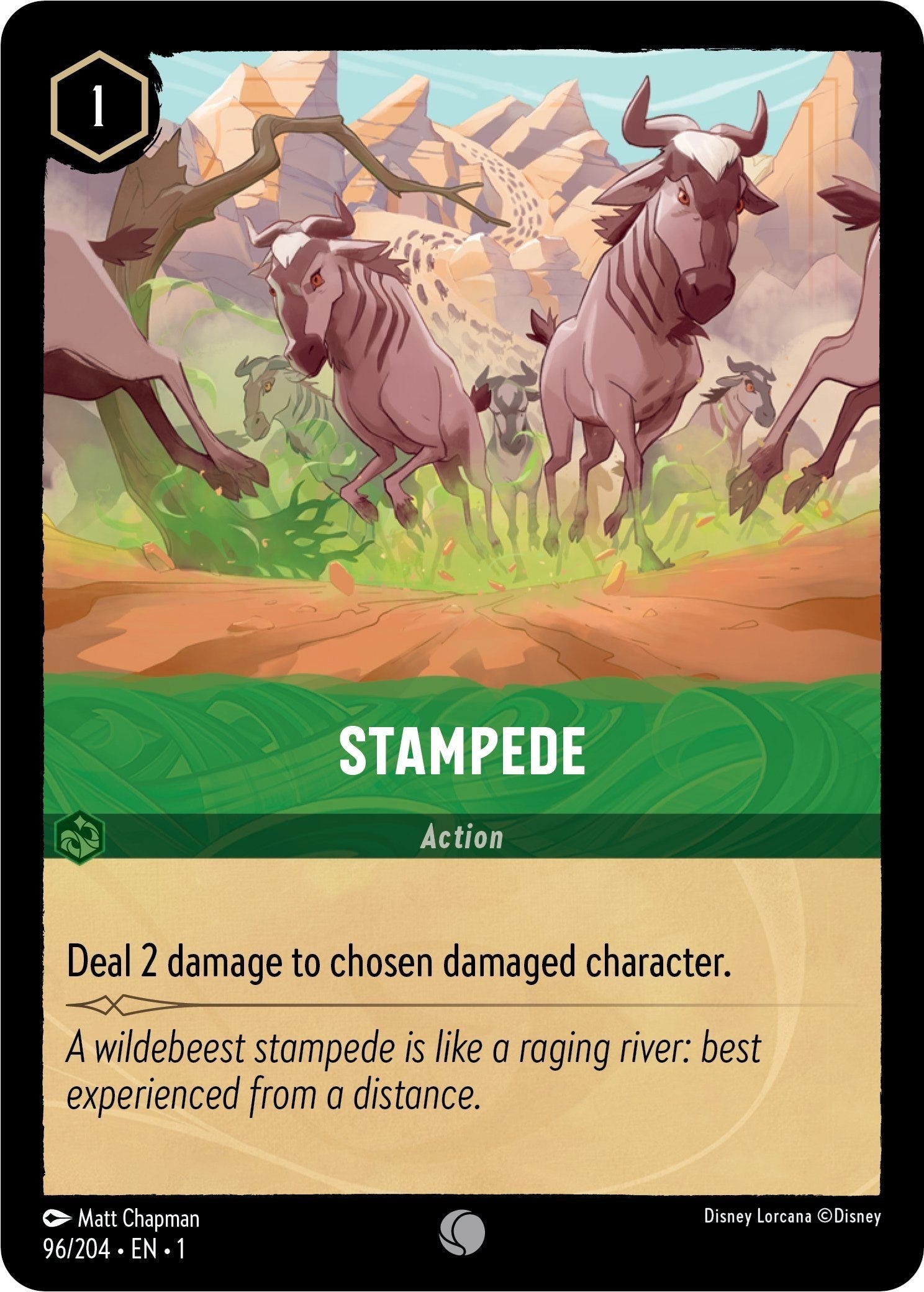 Stampede (96/204) [The First Chapter] | Shuffle n Cut Hobbies & Games