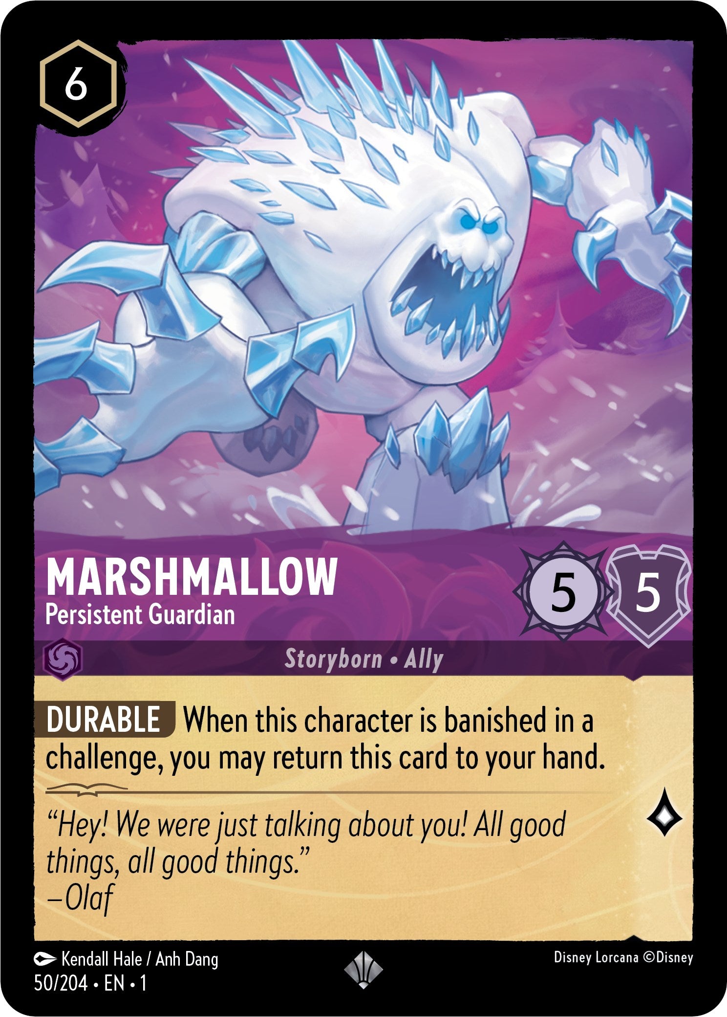 Marshmallow - Persistent Guardian (50/204) [The First Chapter] | Shuffle n Cut Hobbies & Games