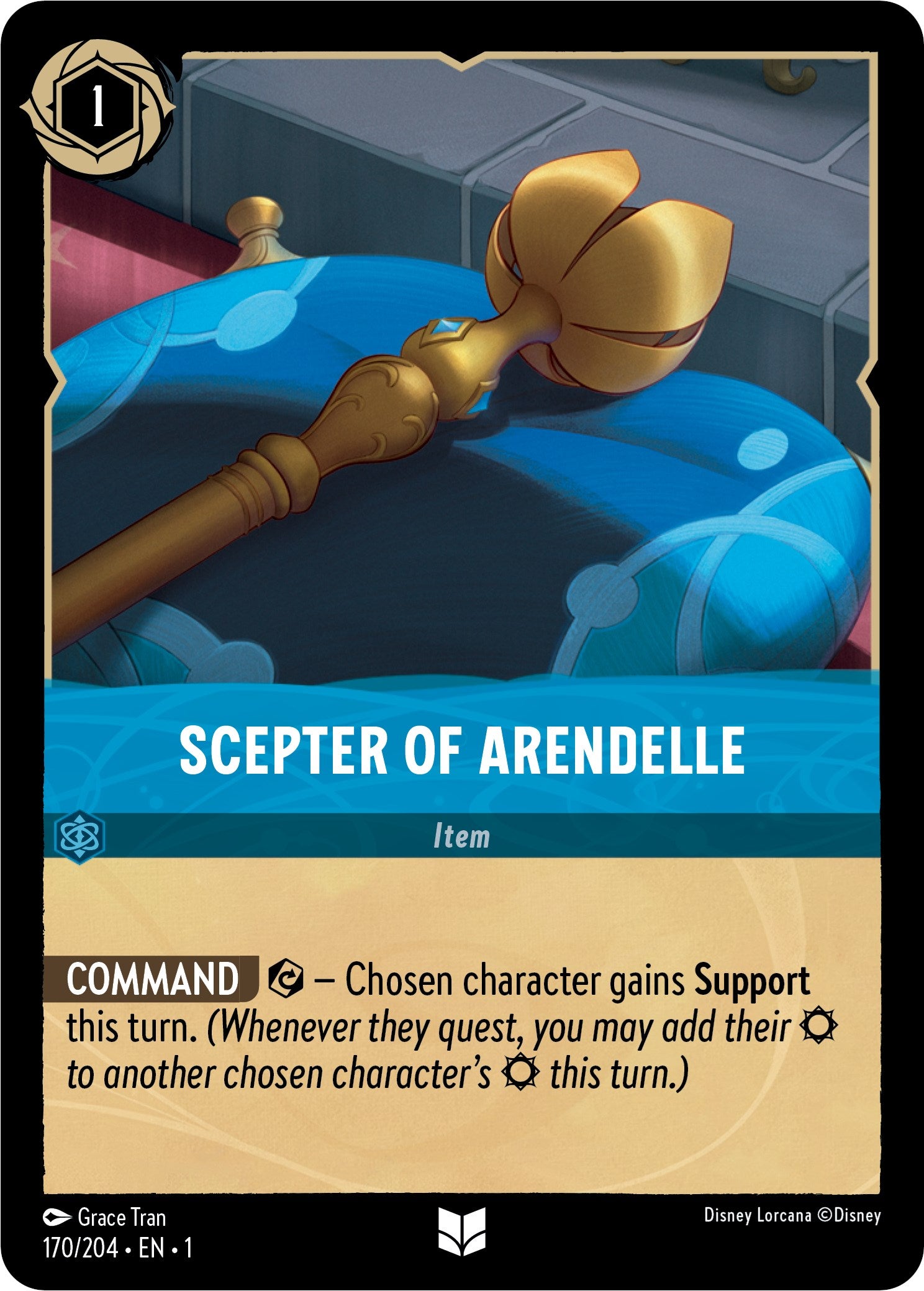 Scepter of Arendelle (170/204) [The First Chapter] | Shuffle n Cut Hobbies & Games