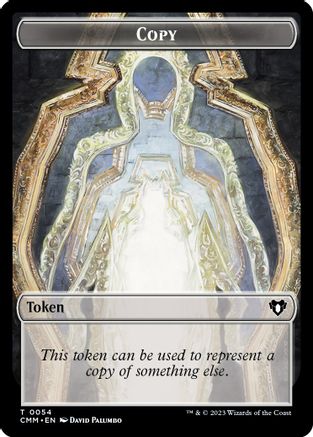 Copy (0054) // Avacyn Double-Sided Token (CMM-54 // 60) [Commander Masters]