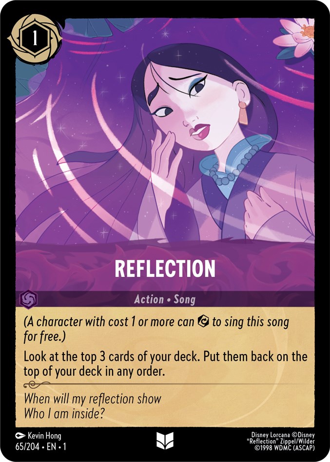 Reflection (65/204) [The First Chapter] | Shuffle n Cut Hobbies & Games