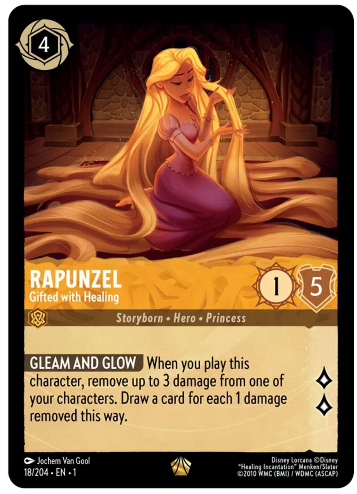 Rapunzel - Gifted with Healing (18/204) [The First Chapter] | Shuffle n Cut Hobbies & Games