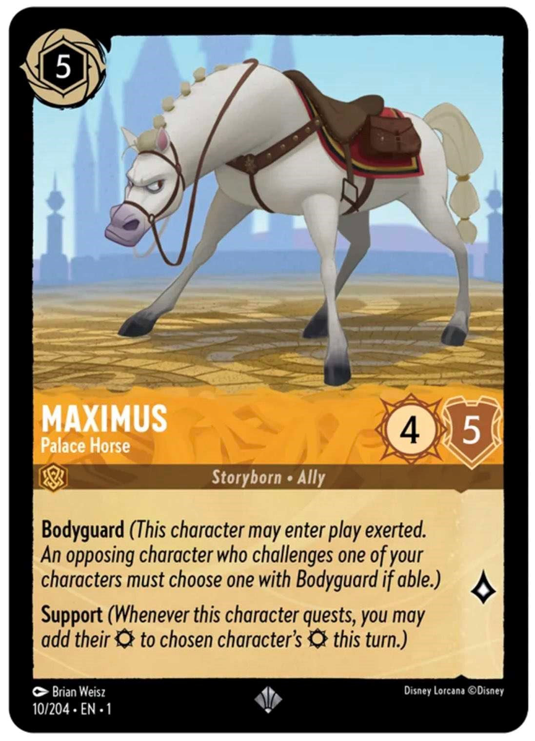 Maximus - Palace Horse (10/204) [The First Chapter] | Shuffle n Cut Hobbies & Games