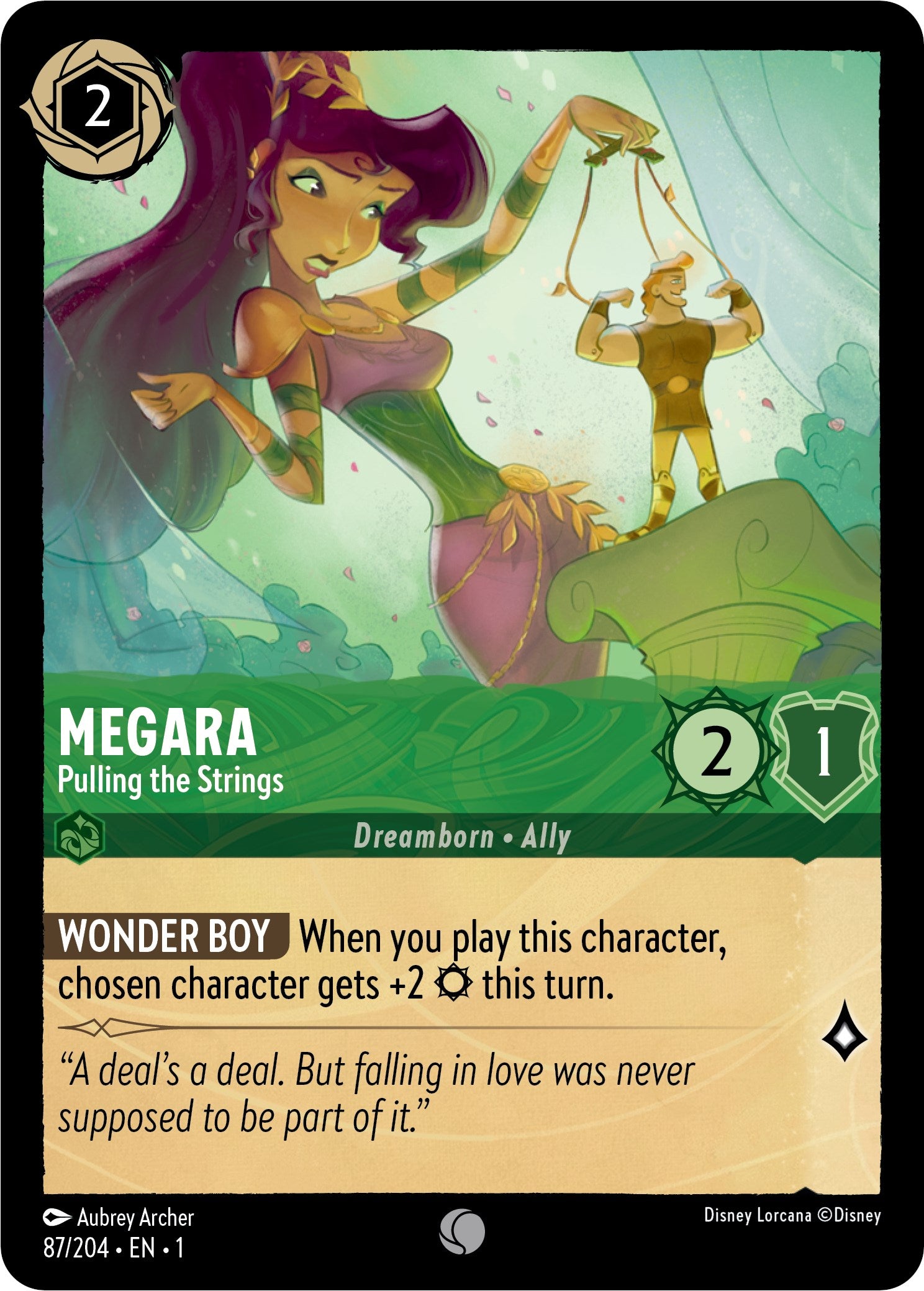 Megara - Pulling the Strings (87/204) [The First Chapter] | Shuffle n Cut Hobbies & Games