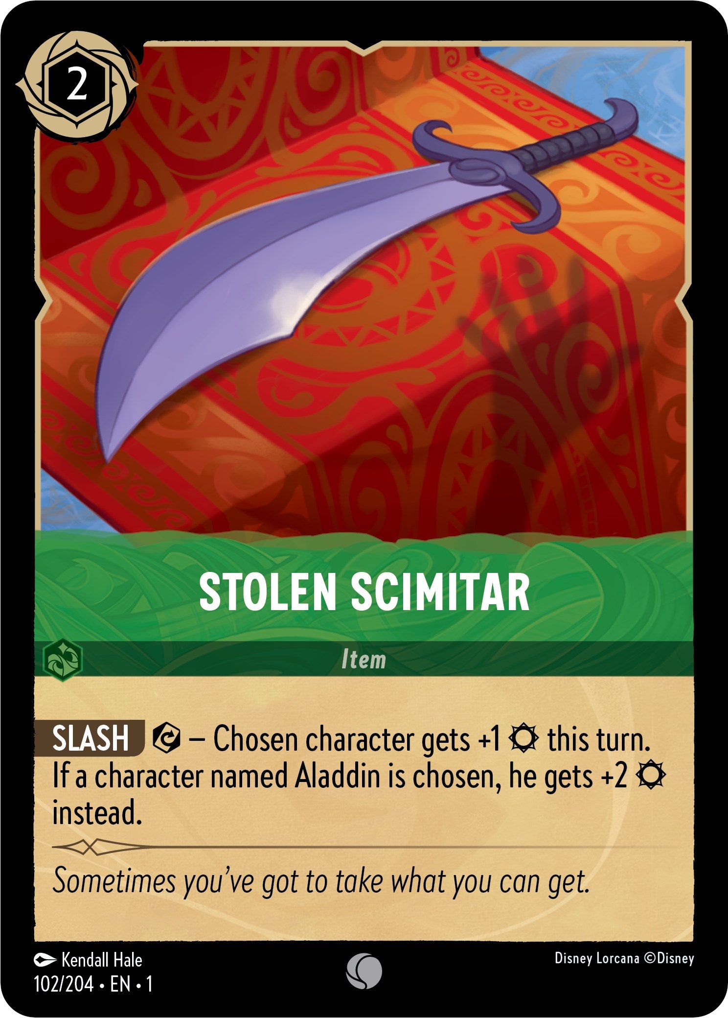 Stolen Scimitar (102/204) [The First Chapter] | Shuffle n Cut Hobbies & Games