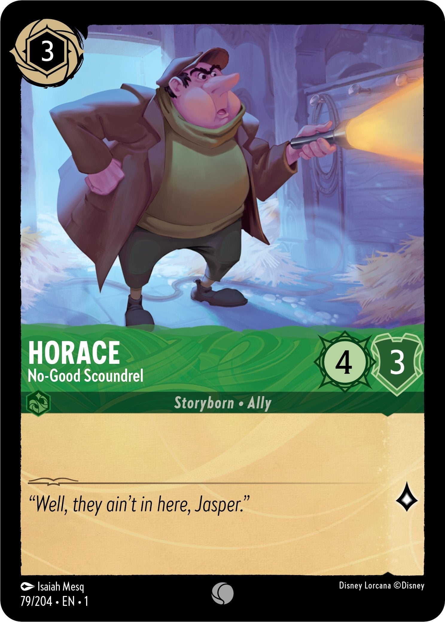 Horace - No-Good Scoundrel (79/204) [The First Chapter] | Shuffle n Cut Hobbies & Games