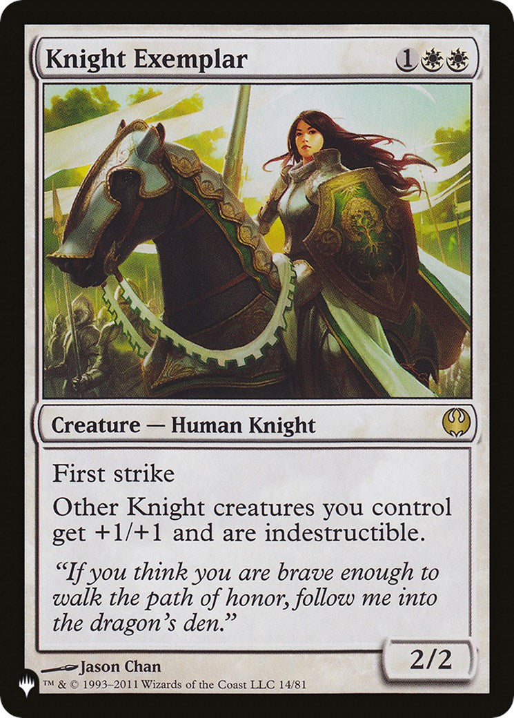 Knight Exemplar (14) [The List] | Shuffle n Cut Hobbies & Games