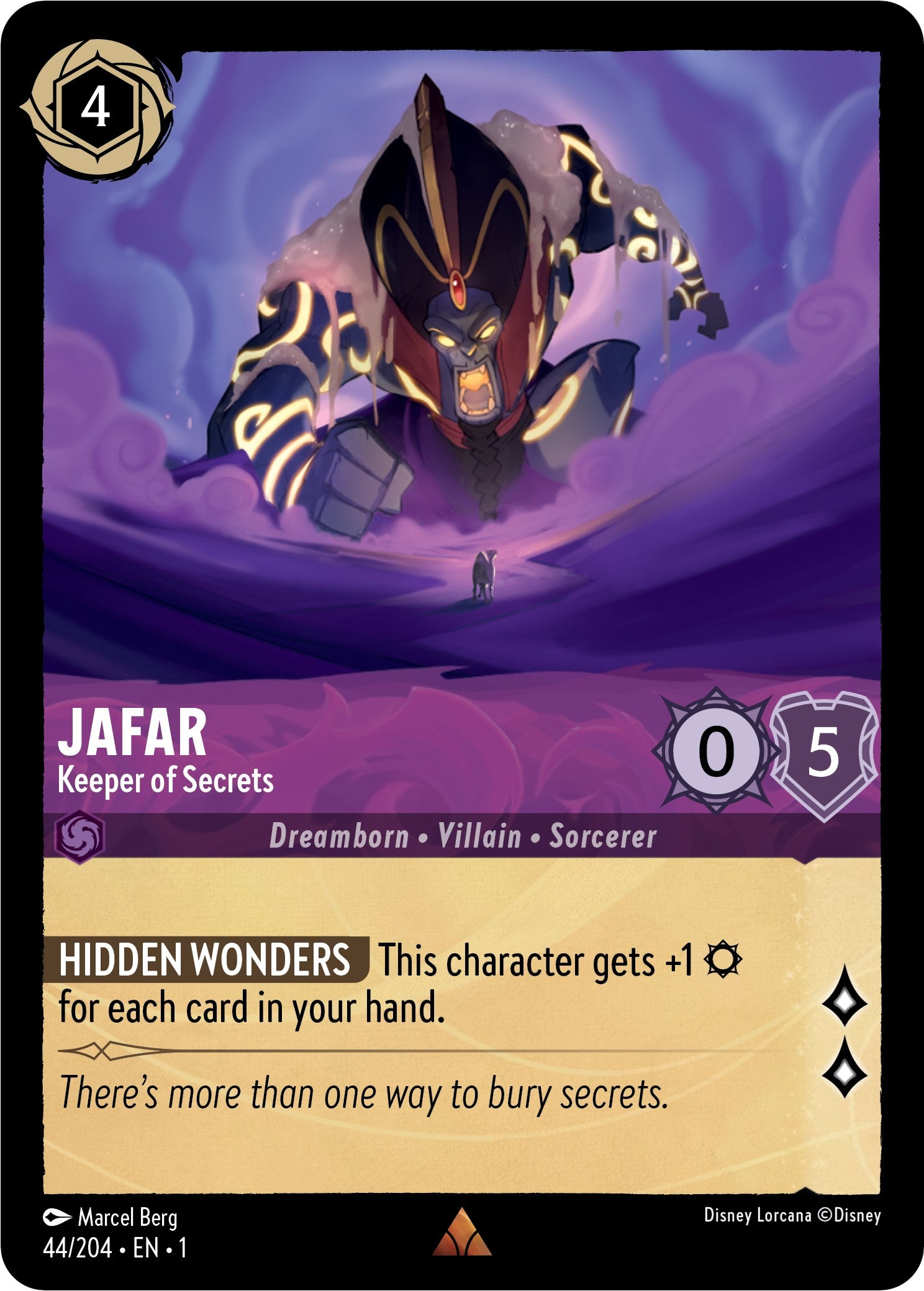 Jafar - Keeper of Secrets (44/204) [The First Chapter] | Shuffle n Cut Hobbies & Games